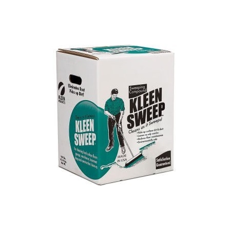 Kleen Sweep Sweeping Compound - 100-Lb. Box